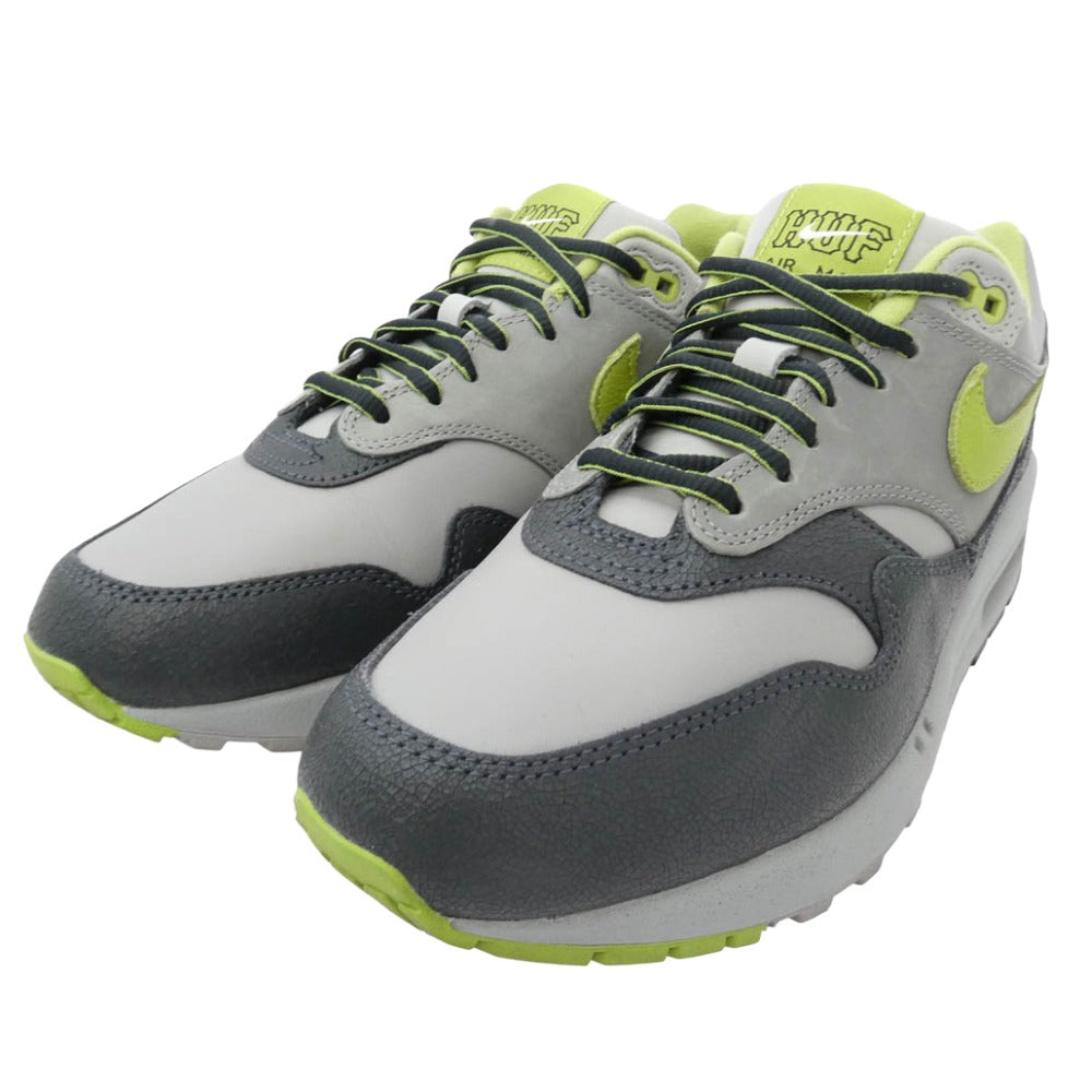 NIKE ナイキ HF3713-002 × HUF ハフ Air Max 1 Anthracite and Medium Grey エアマックス1 ローカットスニーカー グレー系 グリーン系 26cm【中古】