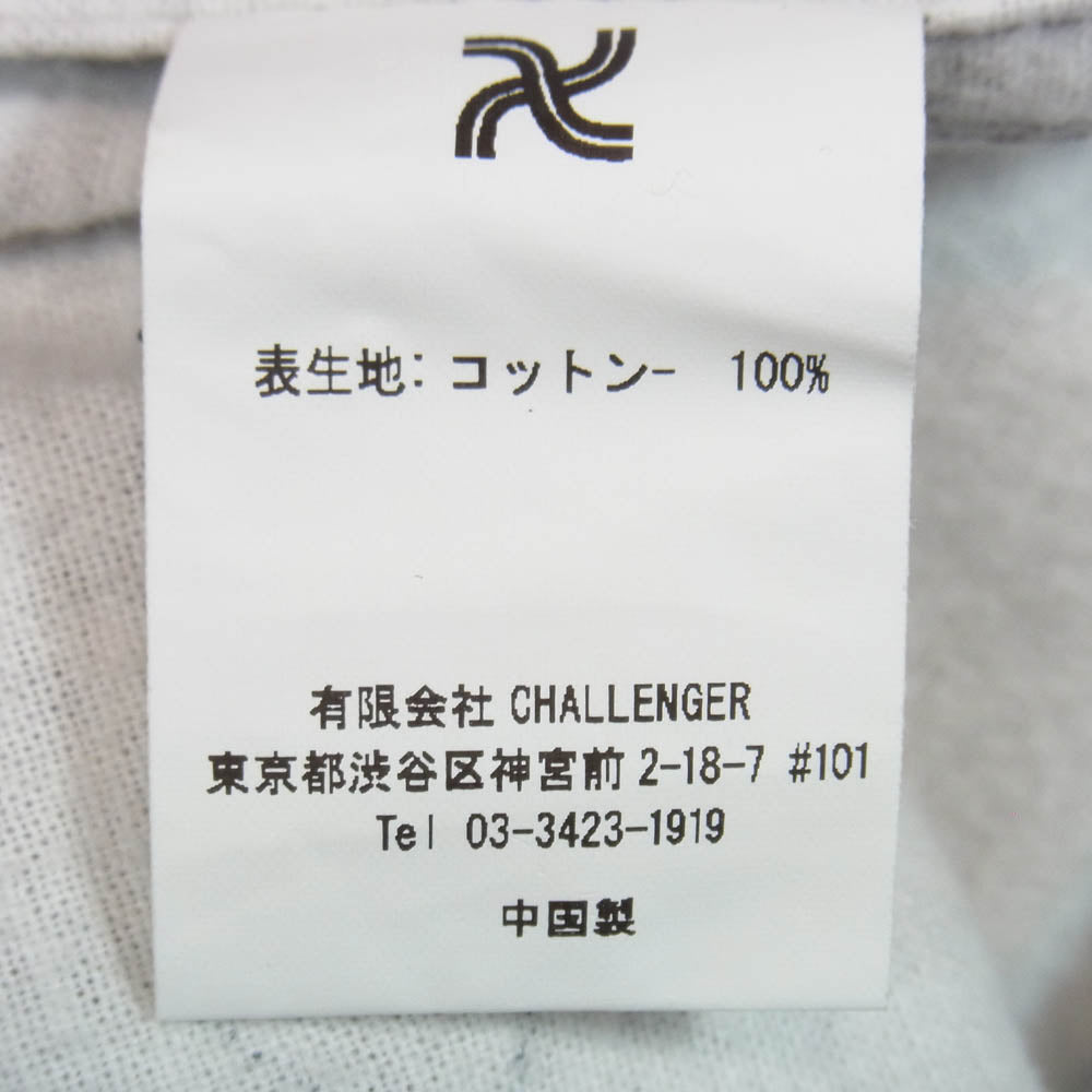 CHALLENGER チャレンジャー 23AW CLG-SH 023-011 L/S BANDANA NEL SHIRT バンダナ柄 長袖 ネルシャツ グレー系 M【中古】