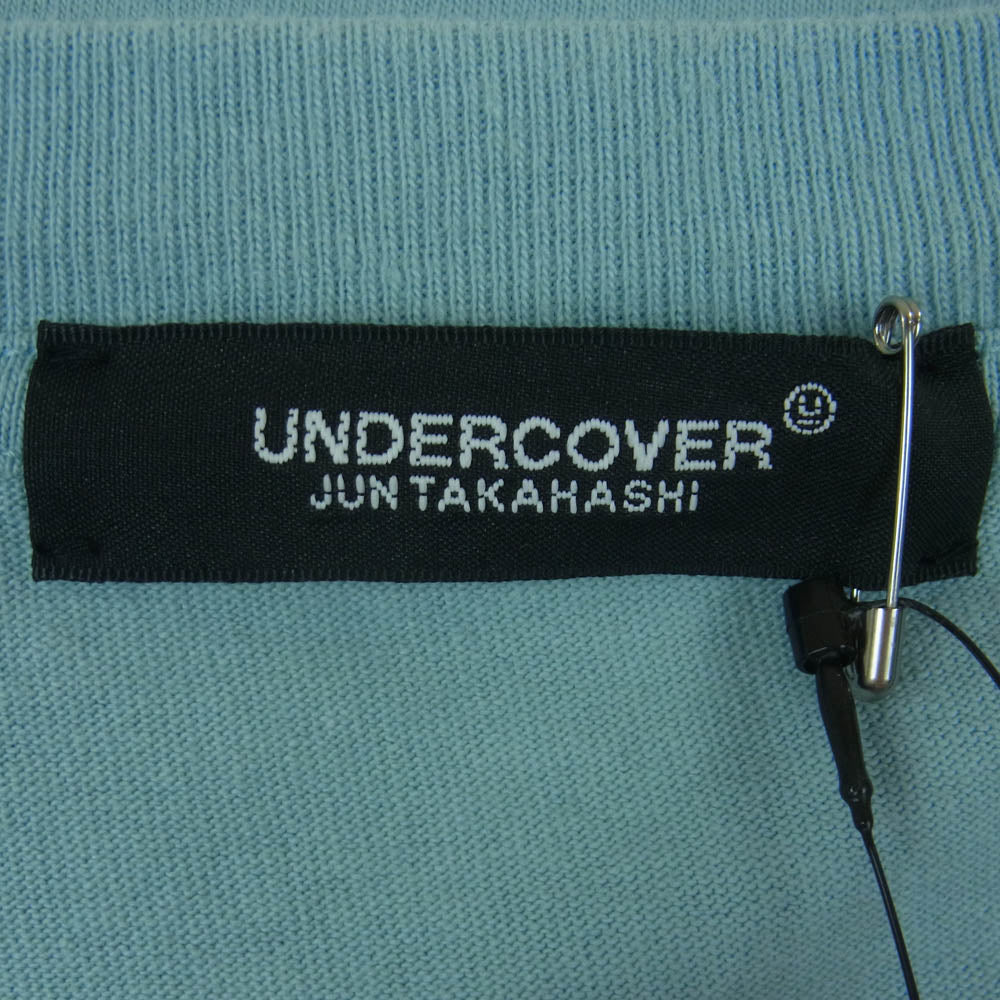 UNDERCOVER アンダーカバー UC2D9802 I WANT MORE CAN 半袖 Tシャツ ライトブルー系 A.LIGHT BLUE 3【中古】