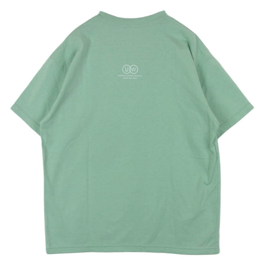 UNDERCOVER アンダーカバー 25SS UC2E9802-4 WTAPS ダブルタップス one on one 七人の侍 半袖 Tシャツ ライトグリーン系 ミントグリーン系 1【中古】