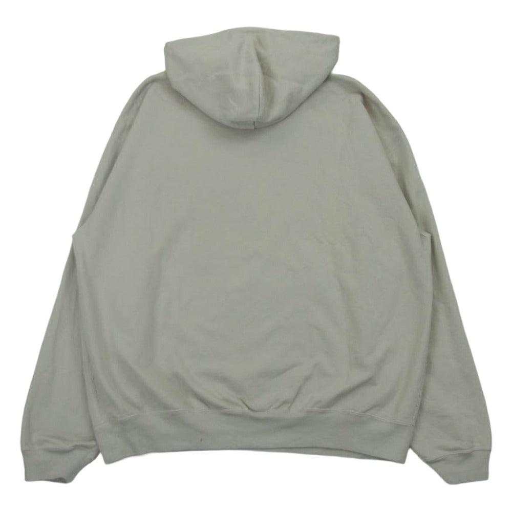 AURALEE オーラリー 20SS A20SP01GU SUPER SOFT SWEAT BIG B/O スーパー ソフト スウェット プルオーバー パーカー フーディー ライトグレー系 4【中古】