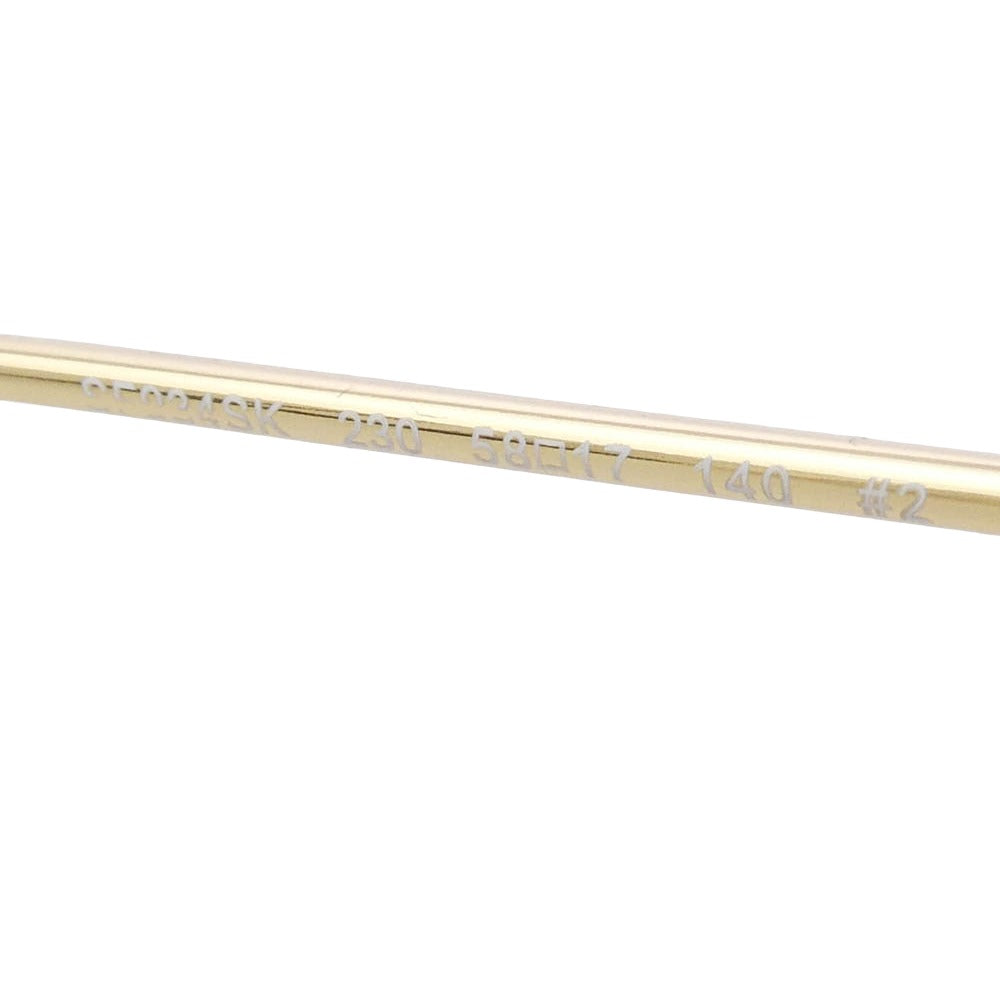 Salvatore Ferragamo サルヴァトーレフェラガモ SF934SK グラデーションレンズ サングラス ブラウン系 ゴールド系 58□17 140【中古】