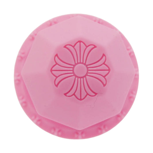 CHROME HEARTS クロムハーツ（原本無） RING POP-SLCN シリコンラバー ポップ リング ピンク系 12号【美品】【中古】