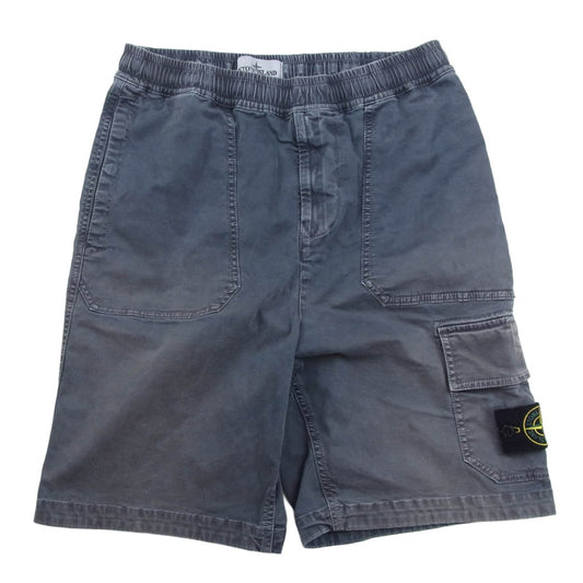 STONE ISLAND ストーンアイランド 7815L0904 Bermuda Cargo Shorts バミューダ ロゴパッチ カーゴ ショートパンツ ショーツ グレー系 29【中古】