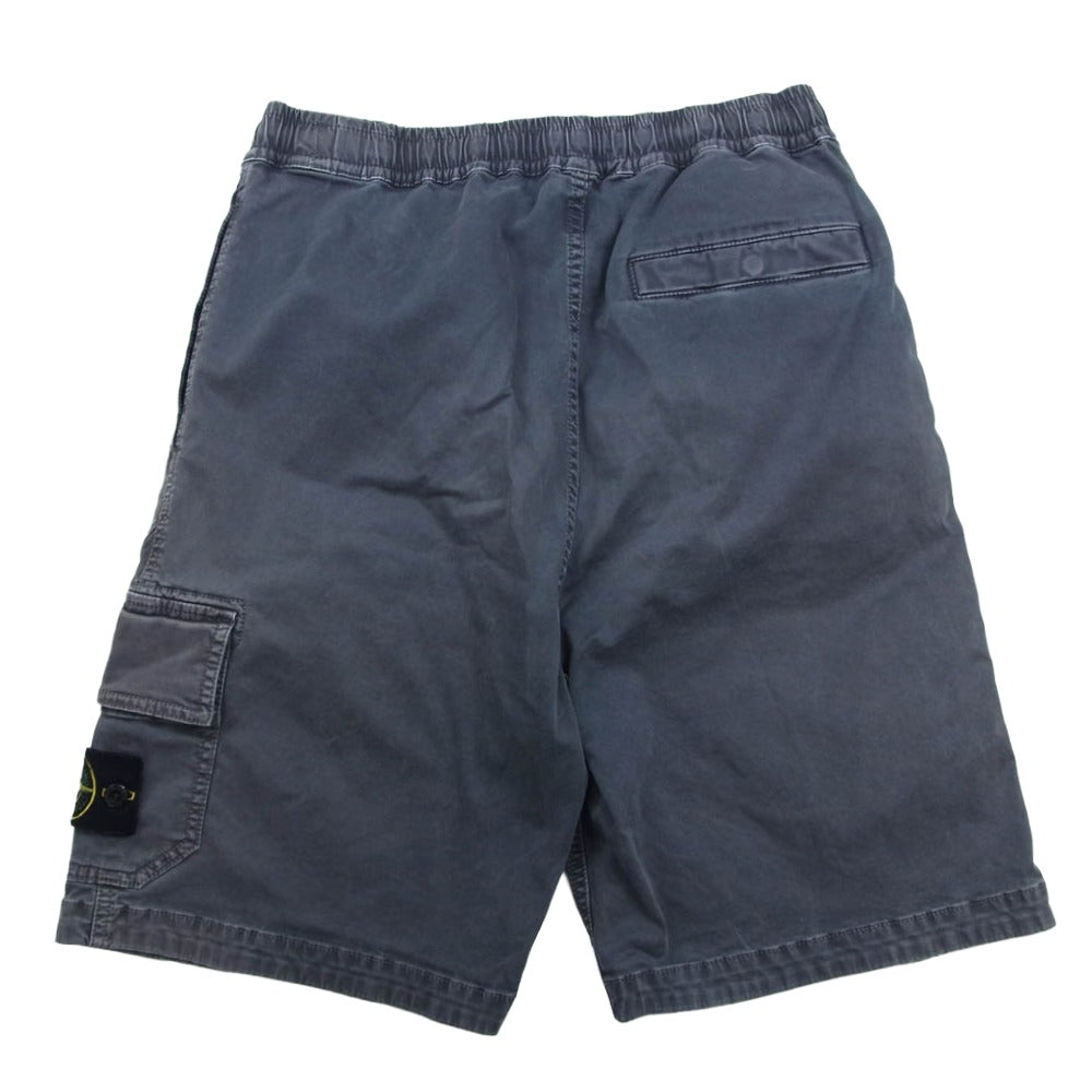 STONE ISLAND ストーンアイランド 7815L0904 Bermuda Cargo Shorts バミューダ ロゴパッチ カーゴ ショートパンツ ショーツ グレー系 29【中古】