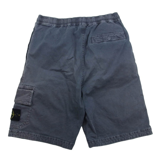 STONE ISLAND ストーンアイランド 7815L0904 Bermuda Cargo Shorts バミューダ ロゴパッチ カーゴ ショートパンツ ショーツ グレー系 29【中古】