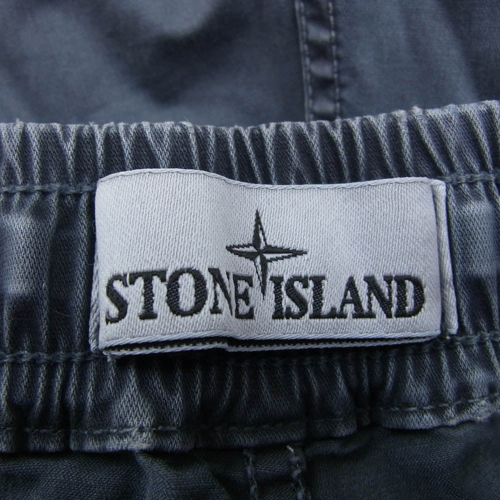 STONE ISLAND ストーンアイランド 7815L0904 Bermuda Cargo Shorts バミューダ ロゴパッチ カーゴ ショートパンツ ショーツ グレー系 29【中古】