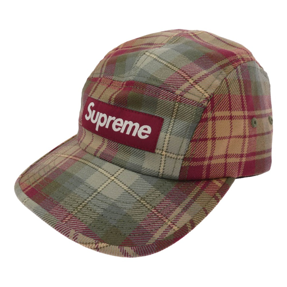 Supreme シュプリーム 25AW x Lochcarron ロキャロン Camp Cap キャンプ キャップ 帽子 マルチカラー系【美品】【中古】