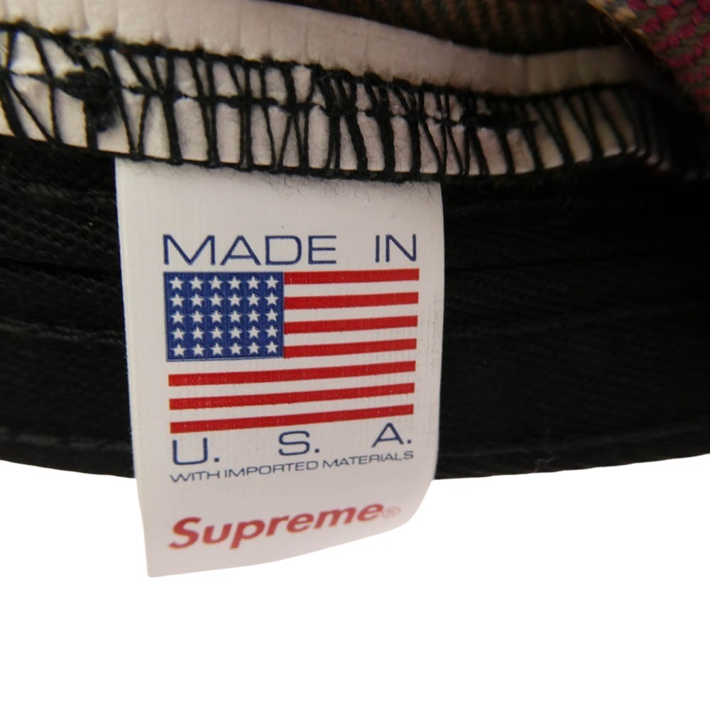 Supreme シュプリーム 25AW x Lochcarron ロキャロン Camp Cap キャンプ キャップ 帽子 マルチカラー系【美品】【中古】