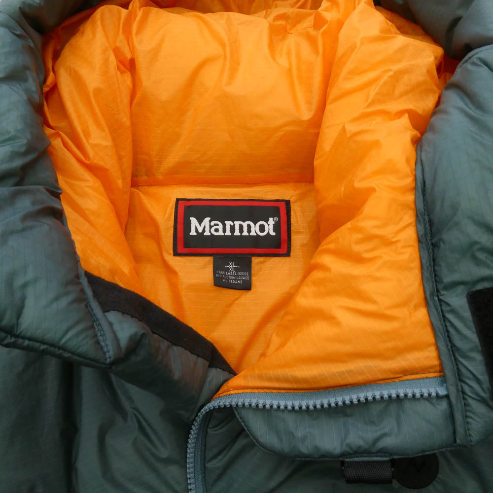 MARMOT マーモット STABRIDGE スタブリッジ 24AW TSAMO324AP APT PRIMALOFT BELAY PARKA プリマロフト ビレイ パーカ 中綿 ジャケット グリーン系 XL【美品】【中古】
