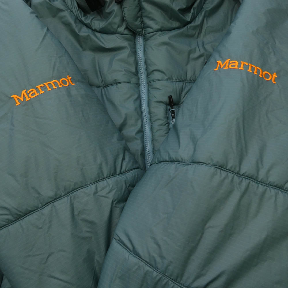 MARMOT マーモット STABRIDGE スタブリッジ 24AW TSAMO324AP APT PRIMALOFT BELAY PARKA プリマロフト ビレイ パーカ 中綿 ジャケット グリーン系 XL【美品】【中古】
