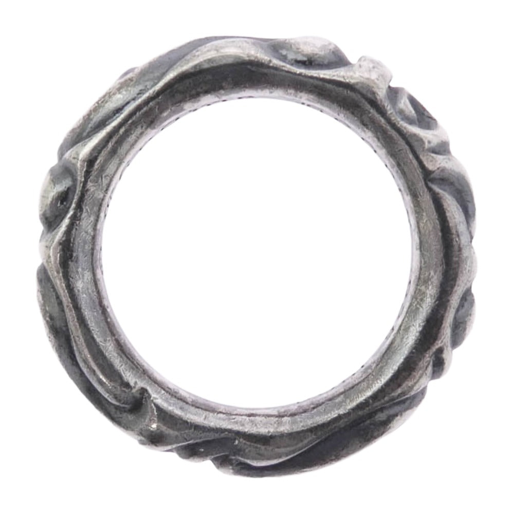 CHROME HEARTS クロムハーツ（原本無） 購入時保証書付属 SCRL BAND スクロールバンド リング シルバー系 約16号【中古】