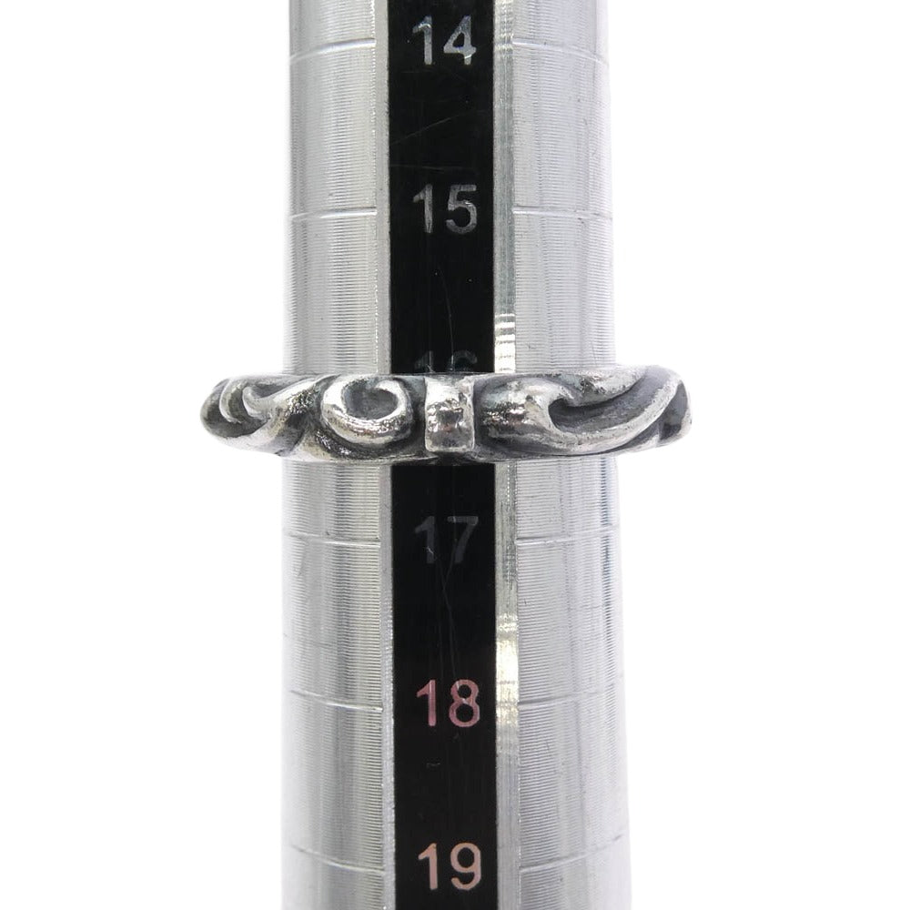 CHROME HEARTS クロムハーツ（原本無） 購入時保証書付属 SCRL BAND スクロールバンド リング シルバー系 約16号【中古】