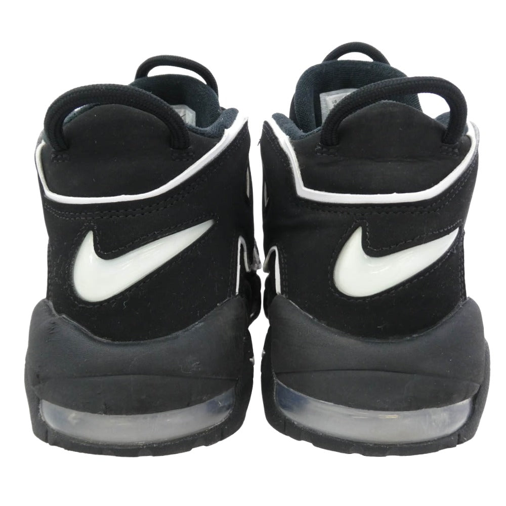 NIKE ナイキ 414962-002 AIR MORE UPTEMPO エア モアアップテンポ モアテン スニーカー ブラック系 ホワイト系 27cm【中古】