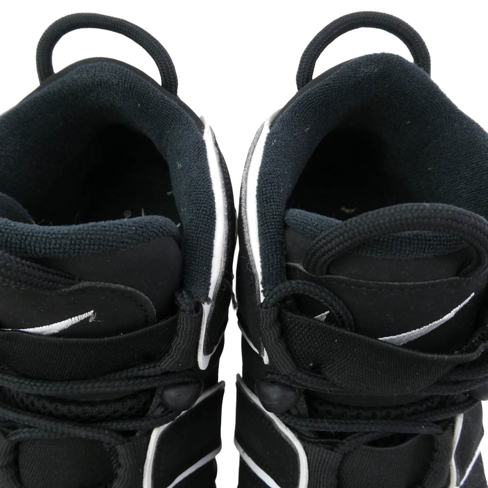 NIKE ナイキ 414962-002 AIR MORE UPTEMPO エア モアアップテンポ モアテン スニーカー ブラック系 ホワイト系 27cm【中古】