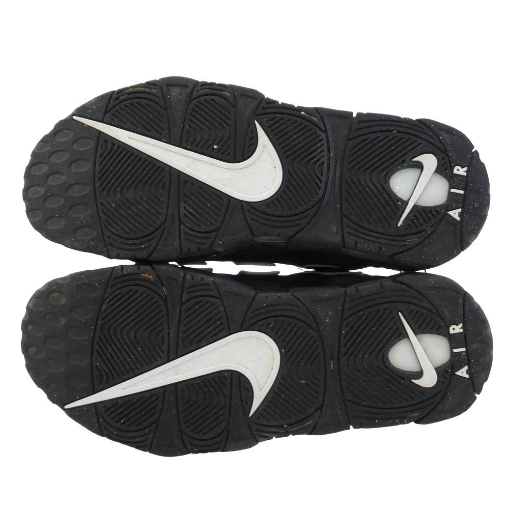 NIKE ナイキ 414962-002 AIR MORE UPTEMPO エア モアアップテンポ モアテン スニーカー ブラック系 ホワイト系 27cm【中古】