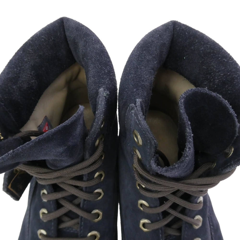 Timberland ティンバーランド Heritage 6inch Lace Up Waterproof Boot ヘリテージ 6インチ レースアップ ウォータープルーフ ブーツ ダークネイビー系 29.5cm【中古】