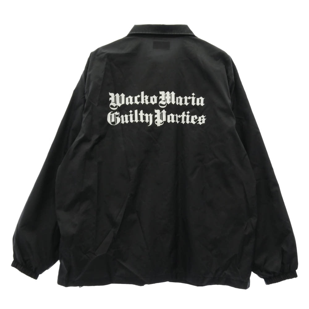 WACKO MARIA ワコマリア COACH JACKET 天国東京 コーチ ジャケット ブラック系 XL【中古】