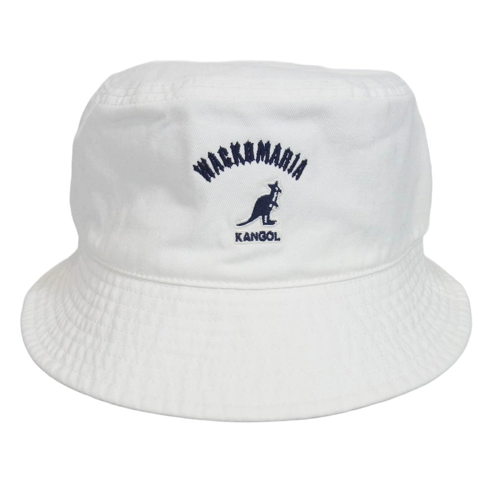 WACKO MARIA ワコマリア 26SS 26SS-WMA-HA01 KANGOL WASHED BUCKET カンゴール バケットハット ホワイト系 XL【美品】【中古】
