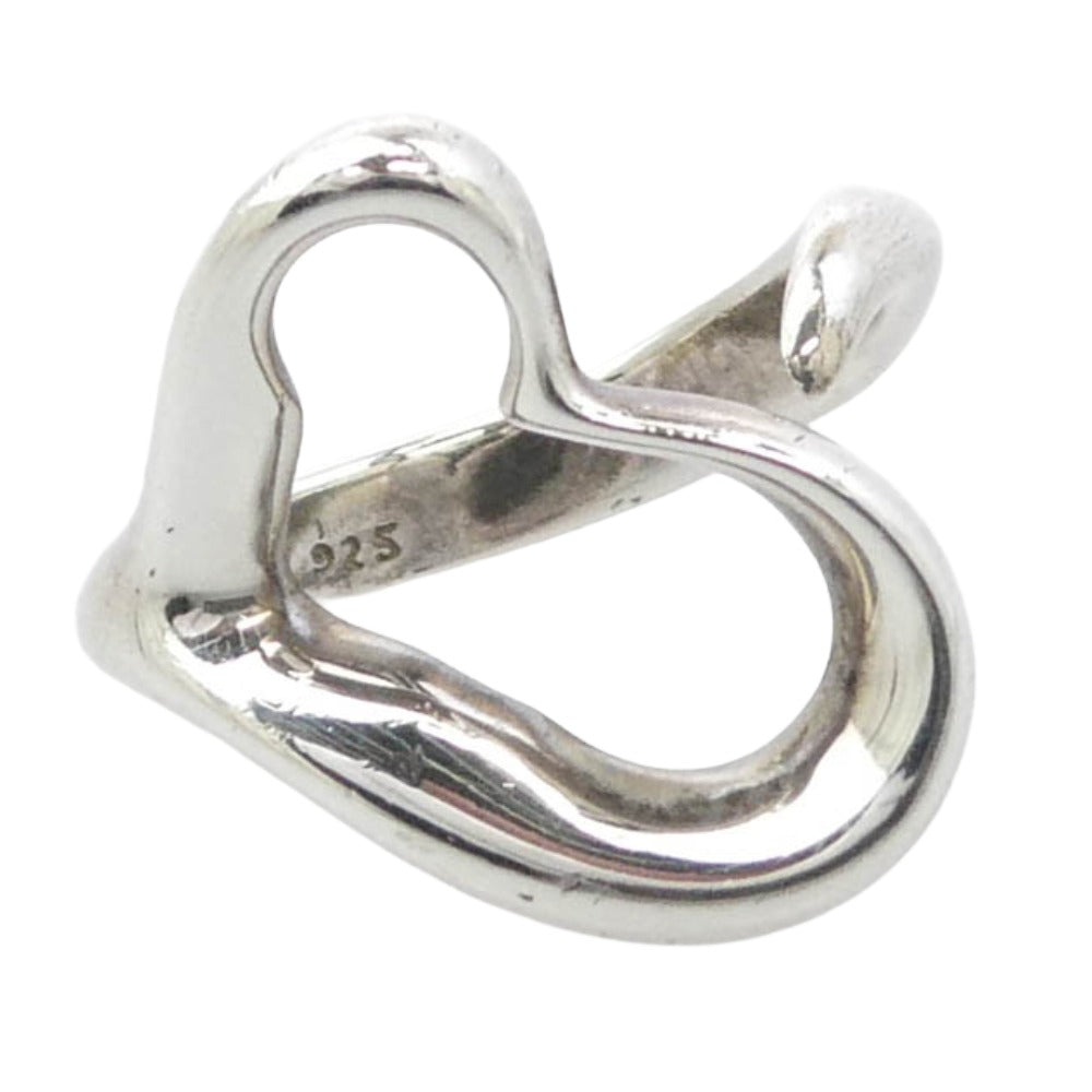 TIFFANY&Co. ティファニー オープンハート リング シルバー系 8号【中古】