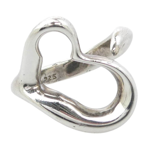 TIFFANY&Co. ティファニー オープンハート リング シルバー系 8号【中古】
