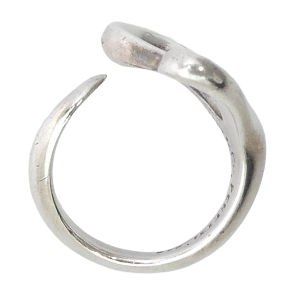 TIFFANY&Co. ティファニー オープンハート リング シルバー系 8号【中古】