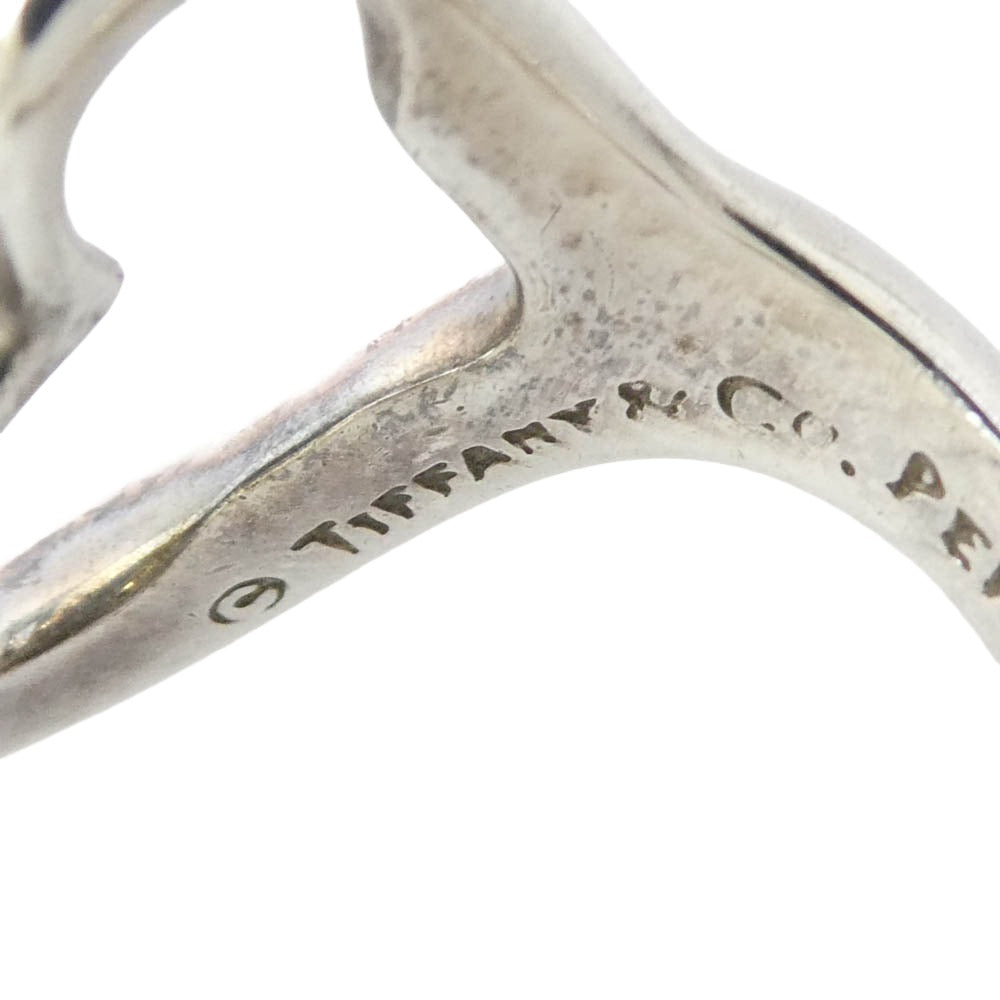 TIFFANY&Co. ティファニー オープンハート リング シルバー系 8号【中古】