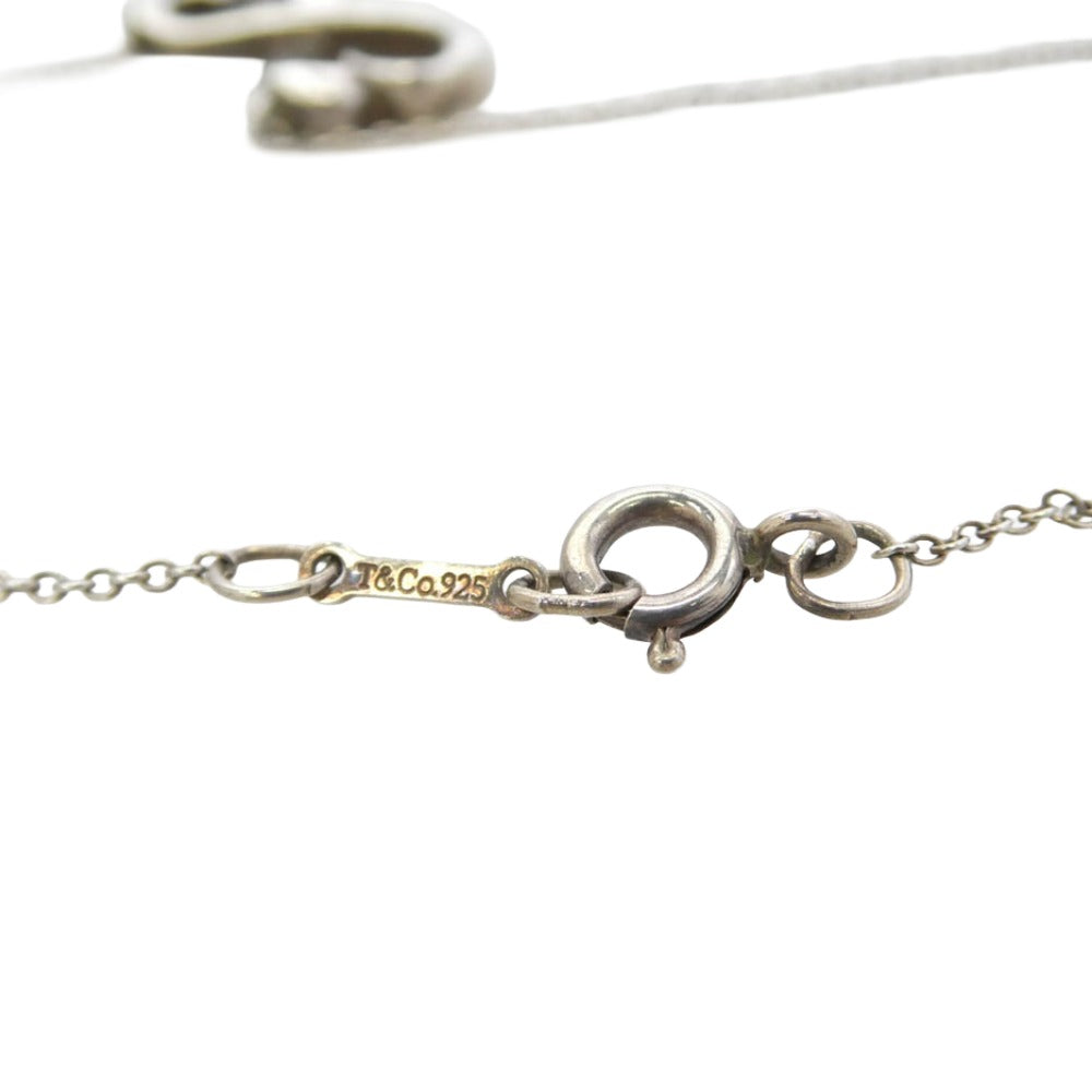 TIFFANY&Co. ティファニー ダブルラビングハート ネックレス シルバー系【中古】