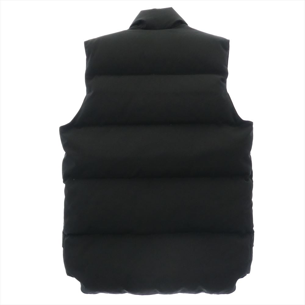 CANADA GOOSE カナダグース 4150MR FREESTYLE VEST フリースタイル ロゴワッペン ナイロン ダウンベスト ブラック系 XS【中古】