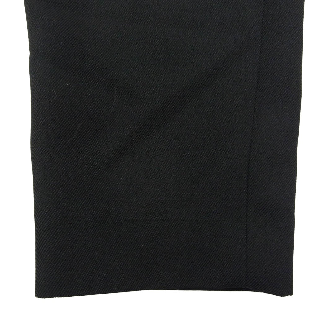HYKE ハイク 16AW 162-13075-021 チェック柄 ウール スカート レイヤード パンツ ブラック系 2【中古】
