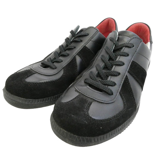ディアザムラーソロ x Schwarzenbacher シュワルツェンバッハ BW GYM SHOES ジャーマントレーナー スニーカー ブラック系 38【中古】