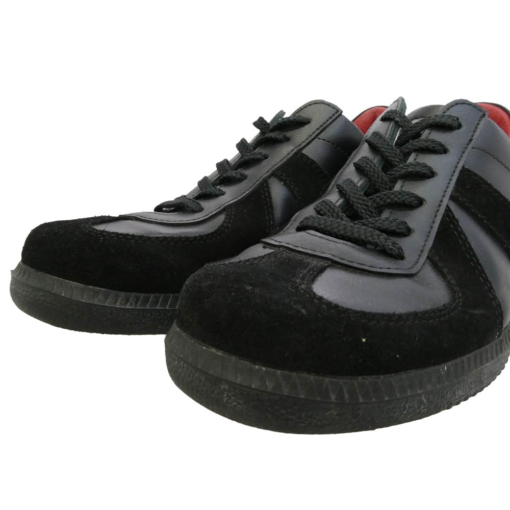 ディアザムラーソロ x Schwarzenbacher シュワルツェンバッハ BW GYM SHOES ジャーマントレーナー スニーカー ブラック系 38【中古】