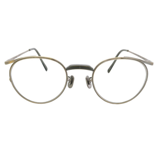 EYEVAN7285 アイヴァン7285 133 c.90110 度入り ボストンフレーム 眼鏡 メガネ アイウェア ゴールド系 クリア系 47□22-145【中古】