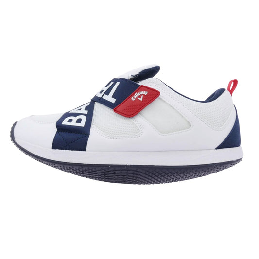 キャロウェイ 247-0996503 BALTRAINER バルトレーナー ゴルフ トレーニング シューズ スニーカー ホワイト系 ブルー系 L【美品】【中古】