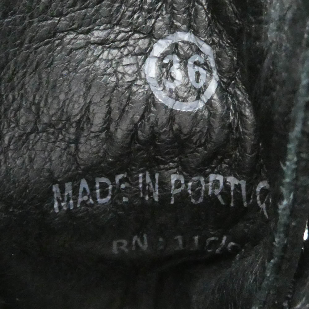 ZADIG&VOLTAIRE ザディグエヴォルテール サイドジップ ブーツ ブラック系 シルバー系 36【中古】