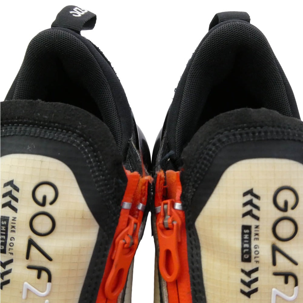 NIKE ナイキ CU5732-030 Air Max 270 Golf Shield Black Team Orange White エアマックス270 ゴルフ シールド ブラック チームオレンジ ホワイト スニーカー ベージュ系 ブラック系 27.5cm【中古】