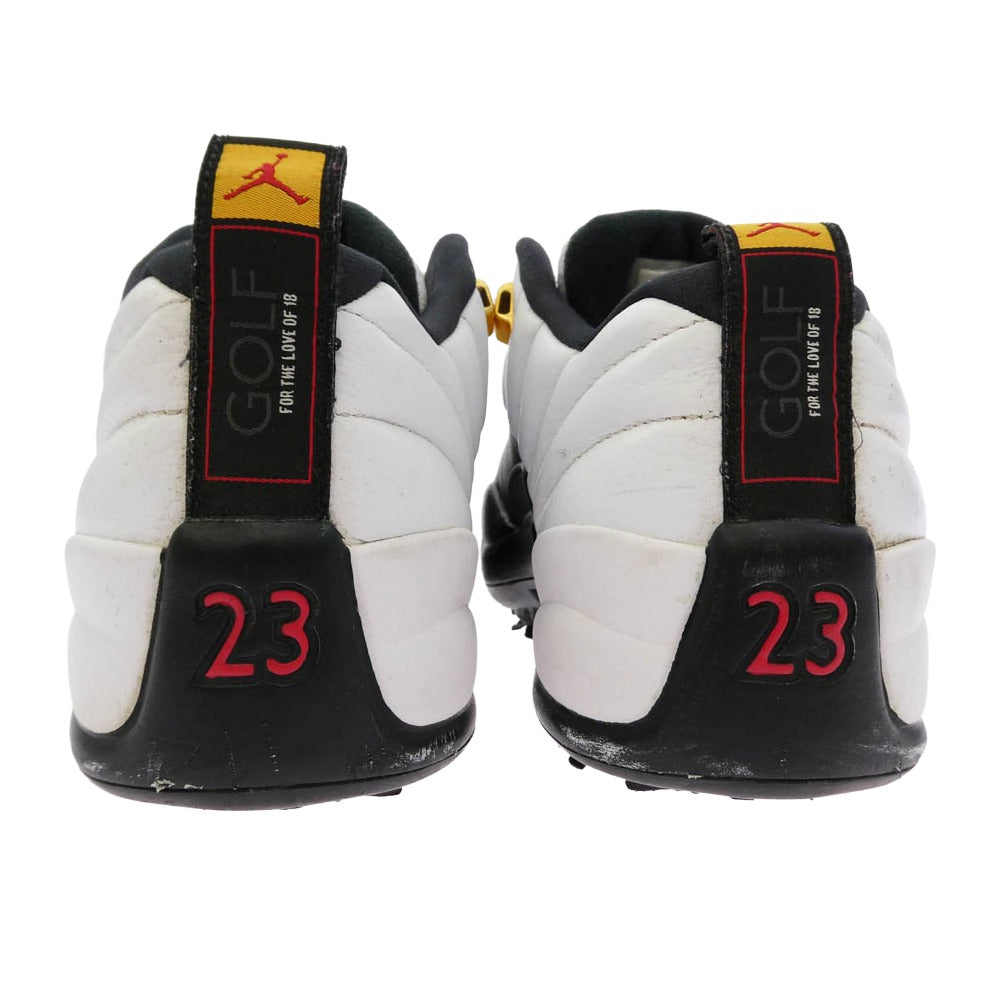 NIKE AIR JORDAN ナイキ ジョーダン DH4120-100 Air Jordan 12 Low Golf Taxi エアジョーダン12 ロー ゴルフ タクシー スニーカー ホワイト系 27cm【中古】