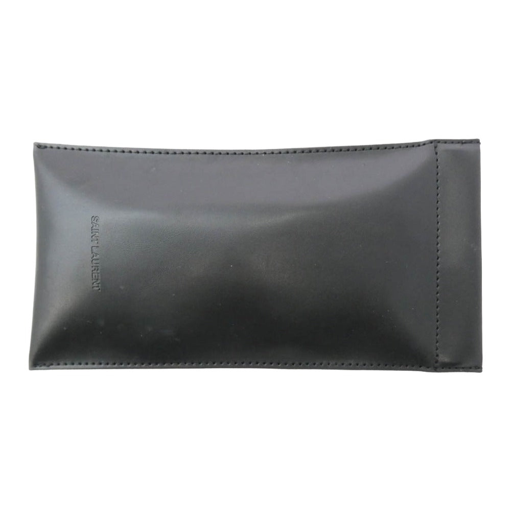 SAINT LAURENT サンローラン SL M105/F モノグラム ロゴテンプル サングラス 眼鏡 アイウェア ブラック系 55□20-150【中古】