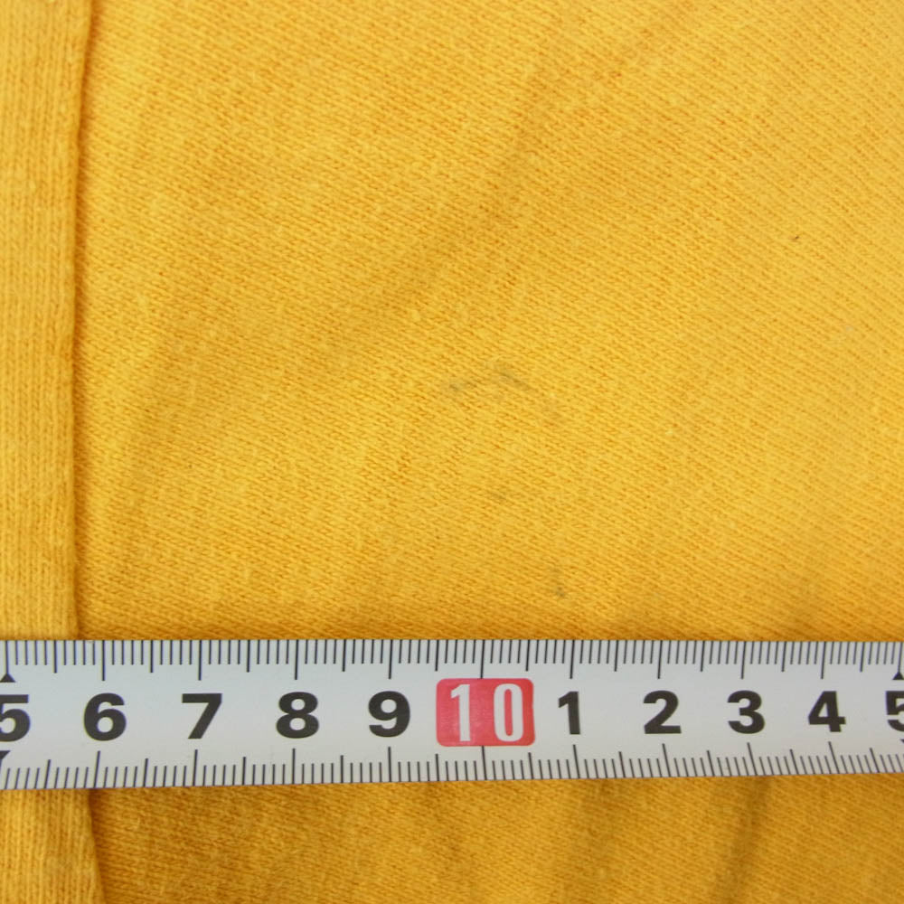 The REAL McCOY'S ザリアルマッコイズ JOE McCOY ジョーマッコイ UNITED MOTORS プリント Tシャツ イエロー系 36【中古】