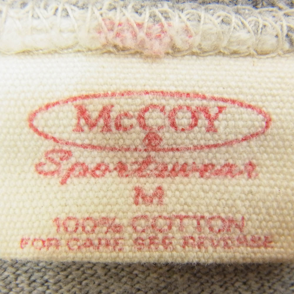 The REAL McCOY'S ザリアルマッコイズ sports wear U.S.A.A.F プリント Tシャツ グレー系 M【中古】
