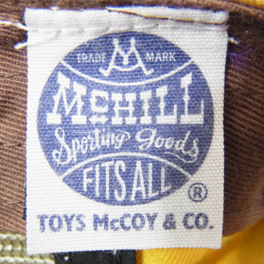 TOY'S McCOY トイズマッコイ FELIX AUTO SERVICE CAP フィリックス メッシュ キャップ 帽子 ブラウン系【中古】