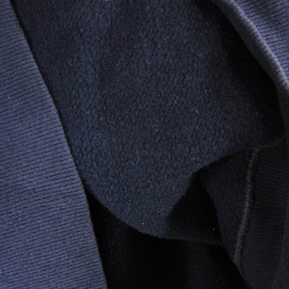 The REAL McCOY'S ザリアルマッコイズ 旧マッコイ McCOY Sportswear フリーダムスリーブ 前V プリント スウェット ネイビー系 36【中古】