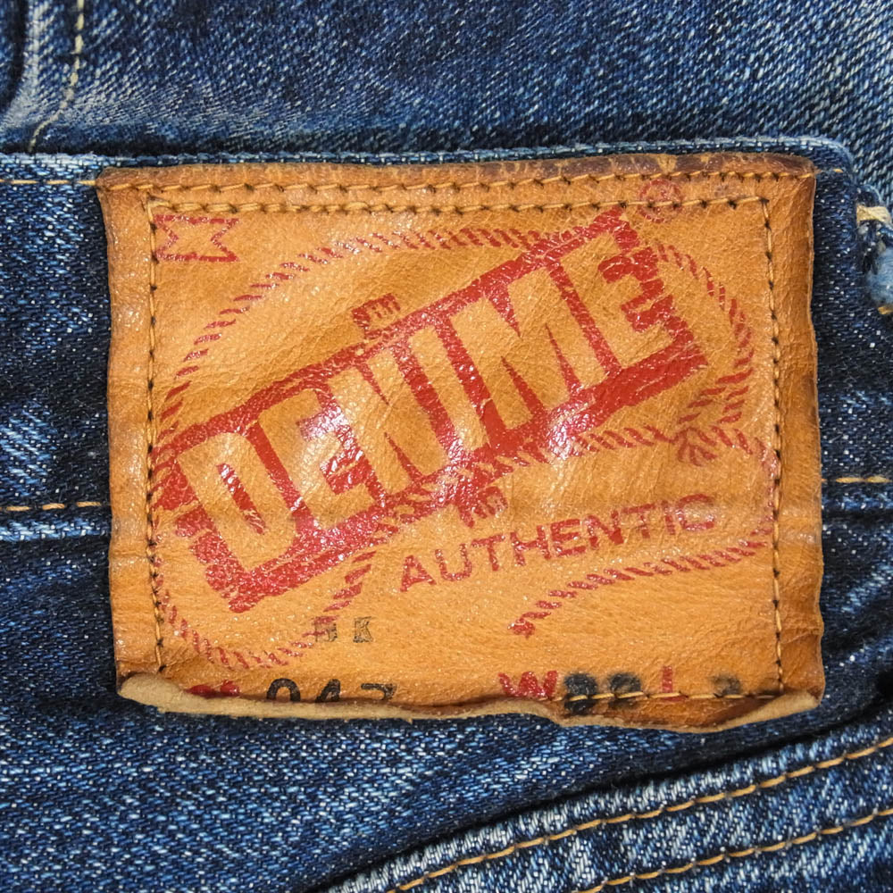 Denime ドゥニーム Lot 047 XXタイプ デニム パンツ インディゴブルー系 32【中古】