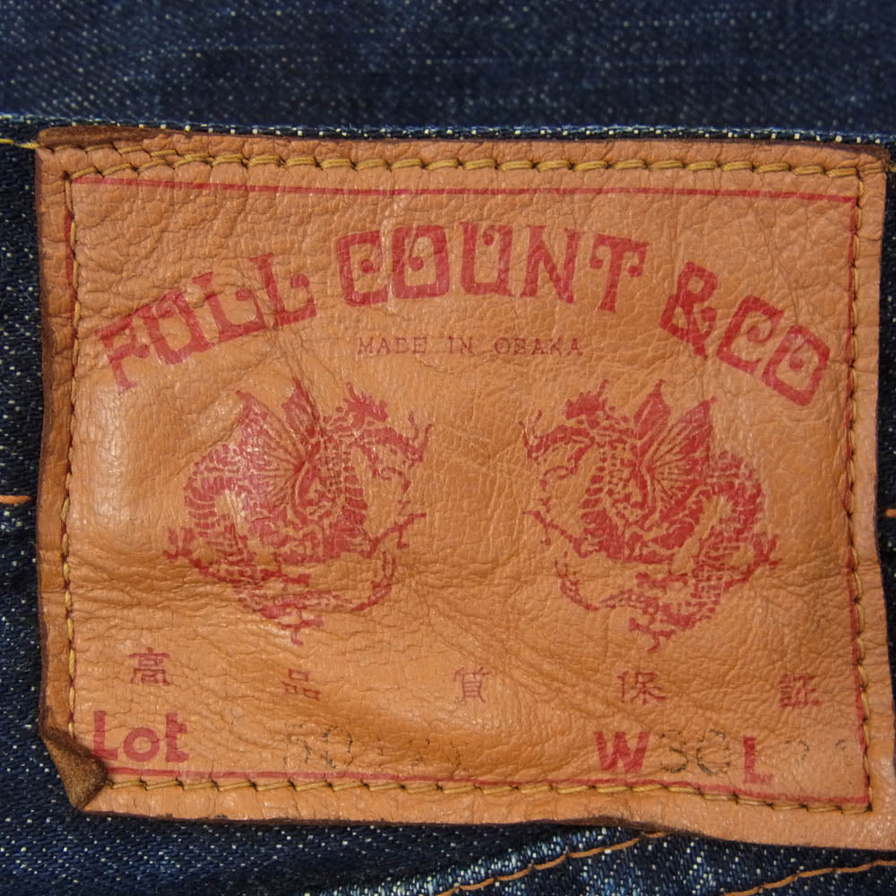 FULLCOUNT フルカウント D501XX デニム パンツ インディゴブルー系 30【中古】