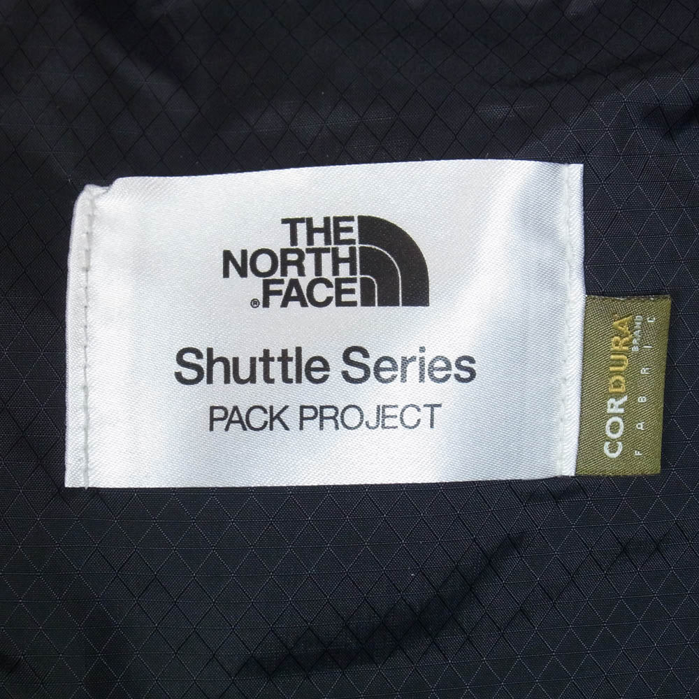 THE NORTH FACE ノースフェイス NM81827 CORDURA BALLISTIC 3WAY DAYPACK ロゴレザーパッチ デイパック コーデュラ バリスティック ビジネスバッグ ブラック系【美品】【中古】