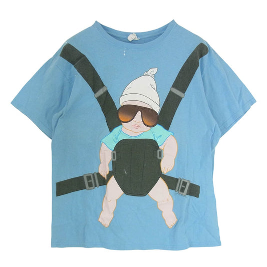 ヴィンテージ 00s Anvil HANGOVER ハングオーバー ムービー 半袖 Tシャツ ライトブルー系 サイズ表記無【中古】