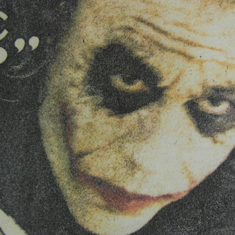 ヴィンテージ 00s Dark Knight Joker ダークナイト ジョーカー ムービー 半袖 Tシャツ ホワイト系 サイズ表記無【中古】