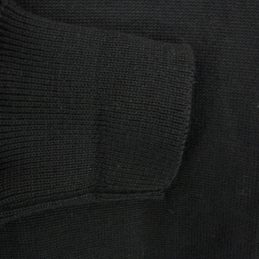 VISVIM ビズビム 17SS 0117105015005 フランス製 CREWNECK SWEATER R FR クルーネック セーター ウール100％ ブラック系 2【中古】