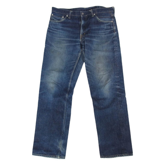 VISVIM ビズビム SOCIAL SCULPTURE ソーシャルスカルプチャー デニム セルビッチ デニム パンツ インディゴブルー系 W34【中古】