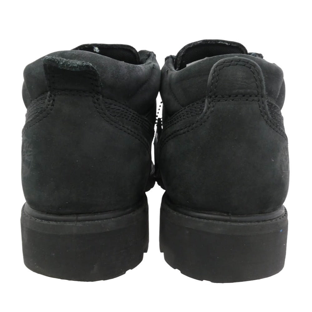 Timberland ティンバーランド Ron Herman ロンハーマン TB OA64Q7-001 × Ron Herman ロンハーマン PREMIUM WATERPROOF OXFORD BLACK NUBUCK プレミアムウォータープルーフ オックスフォード シューズ ブラック ヌバック 4ホール ブーツ ブラック系 ホワイト系 8.5【中古】